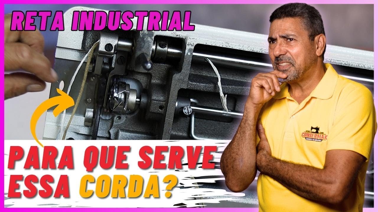 TROCANDO O CORDÃO DE LUBRIFICAÇÃO DA RETA INDUSTRIAL | Consermak