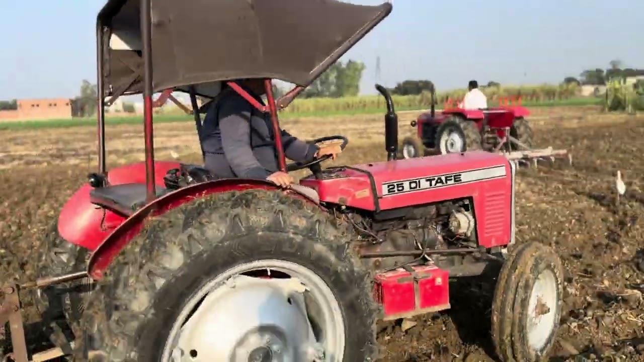 Ek Khet me 2 Tafe 25 😱tochan kr diya 😨tractor ka 👍