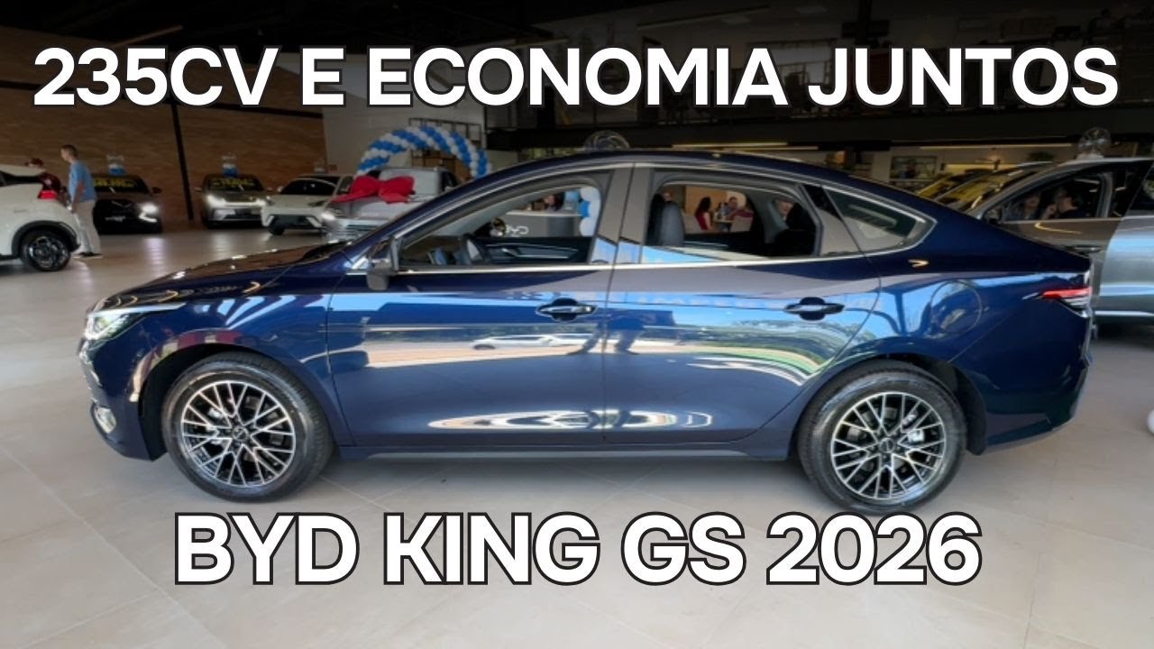 Byd Kings GS 2026: Detalhes, Sistema ADAS e Explicações Sobre o Sistema Híbrido Plug-in PHEV