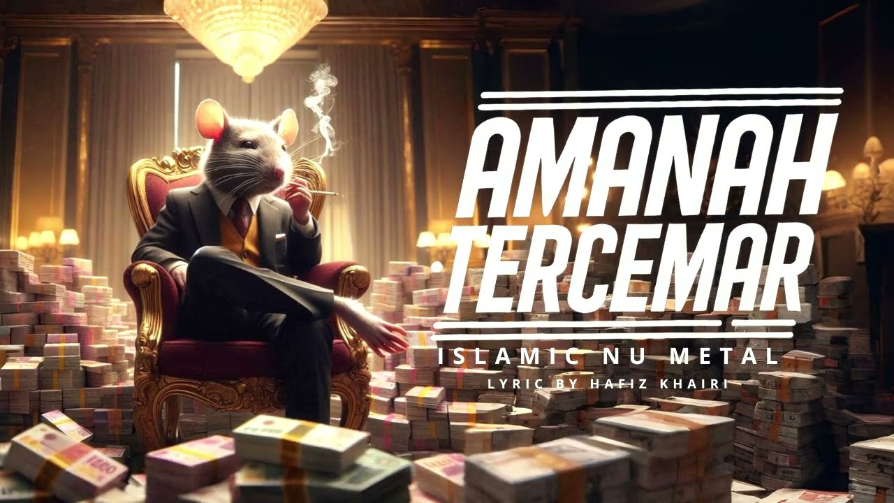 AMANAH TERCEMAR | ISLAMIC NU METAL | OFFICIAL LYRIC VIDEO
