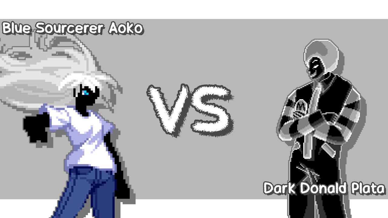 『MUGEN』~ Blue Sourcerer Aoko (6p) vs. Dark Donald ΑΡΓΥΦΕΟΣ