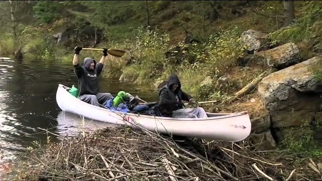 Men's Canoe Trip - Ramming the Dam Fail