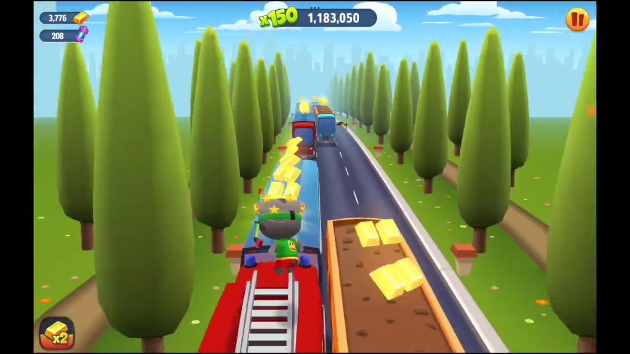 Talking Tom Gold Run Reversed [24] (Splashy Tom) [Full Screen]