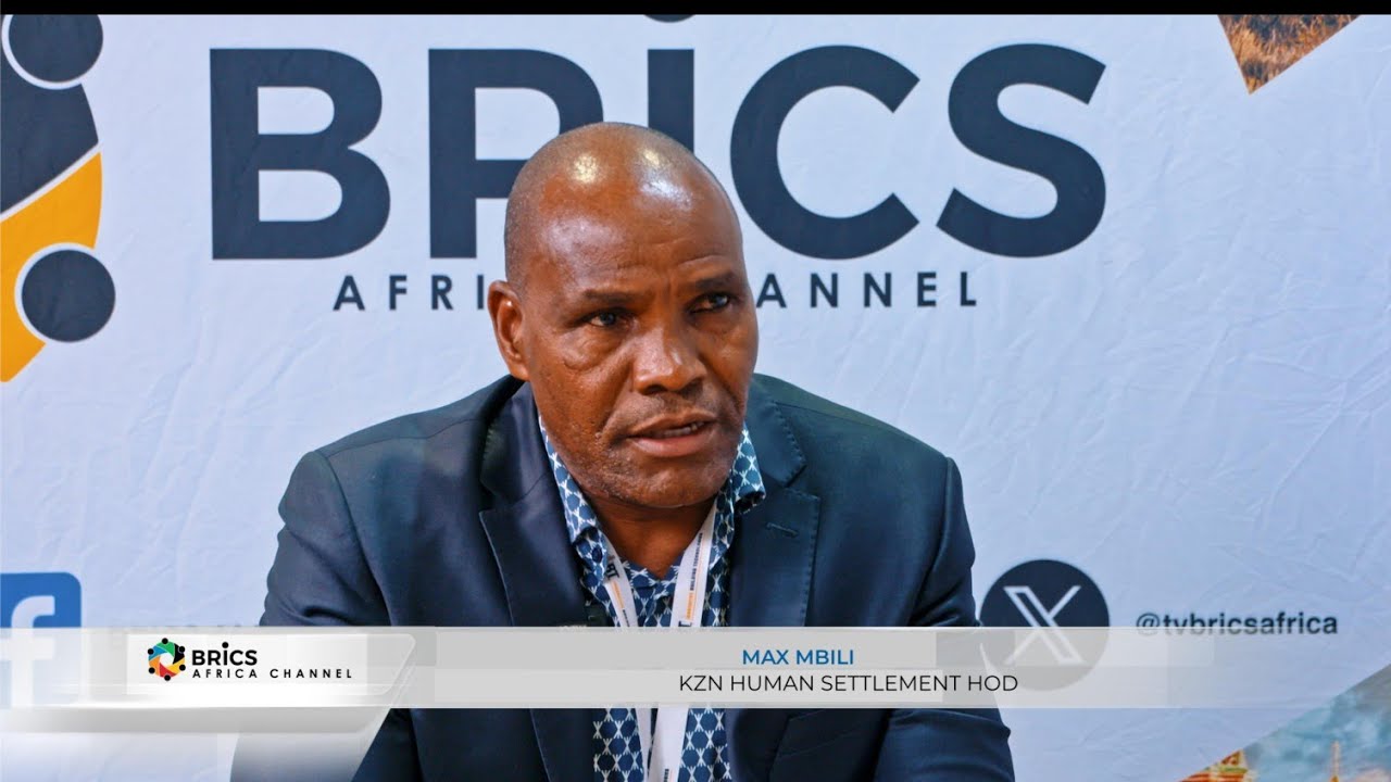KZN HOD Max Mbili on Innovative Housing Tech to End Informal Settlements