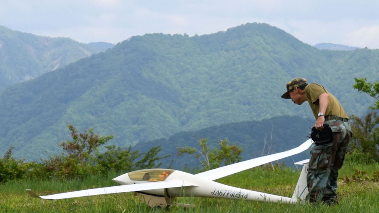 That's cool! RC slope soaring  / RC electric glider, vintage RC glider aerobatics,  slope soaring