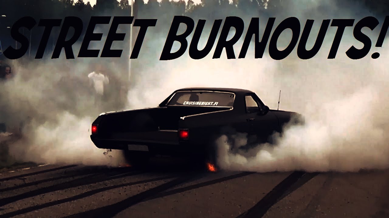 BURNOUT PARTY!! Nastola Cruising 2015