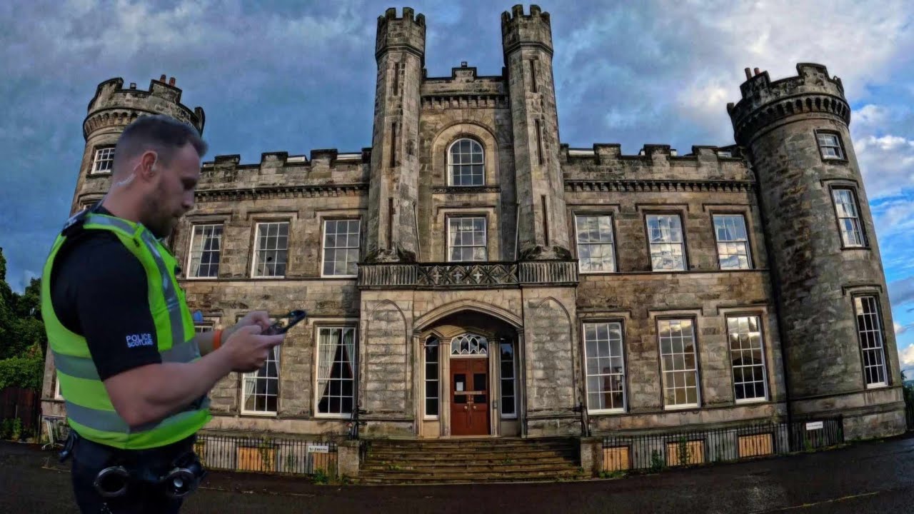 EXPLORING A ABANDONED CASTLE IN SCOTLAND *POLICE CALLED*