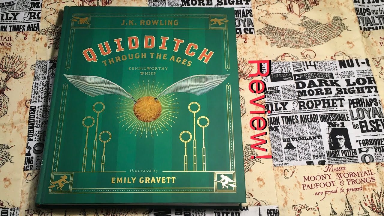 Quidditch Through The Ages the Illustrated Edition Review!