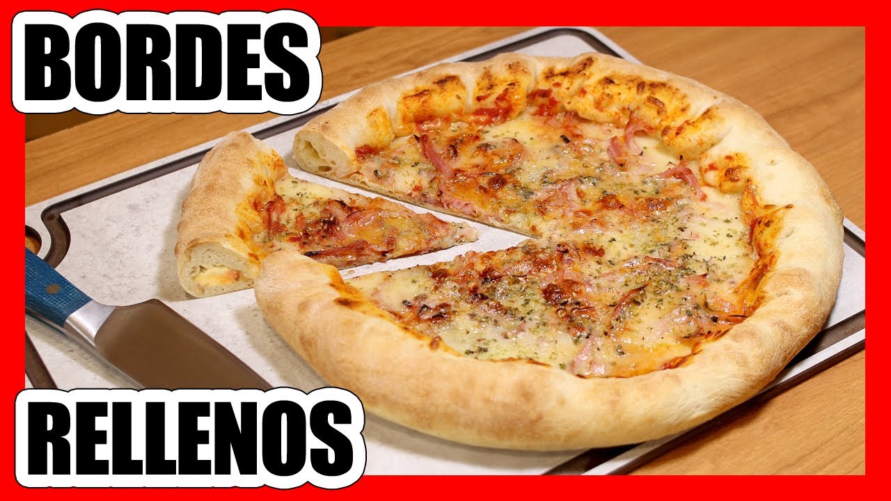 🍕 PIZZA con BORDE RELLENO - IRRESISTIBLE