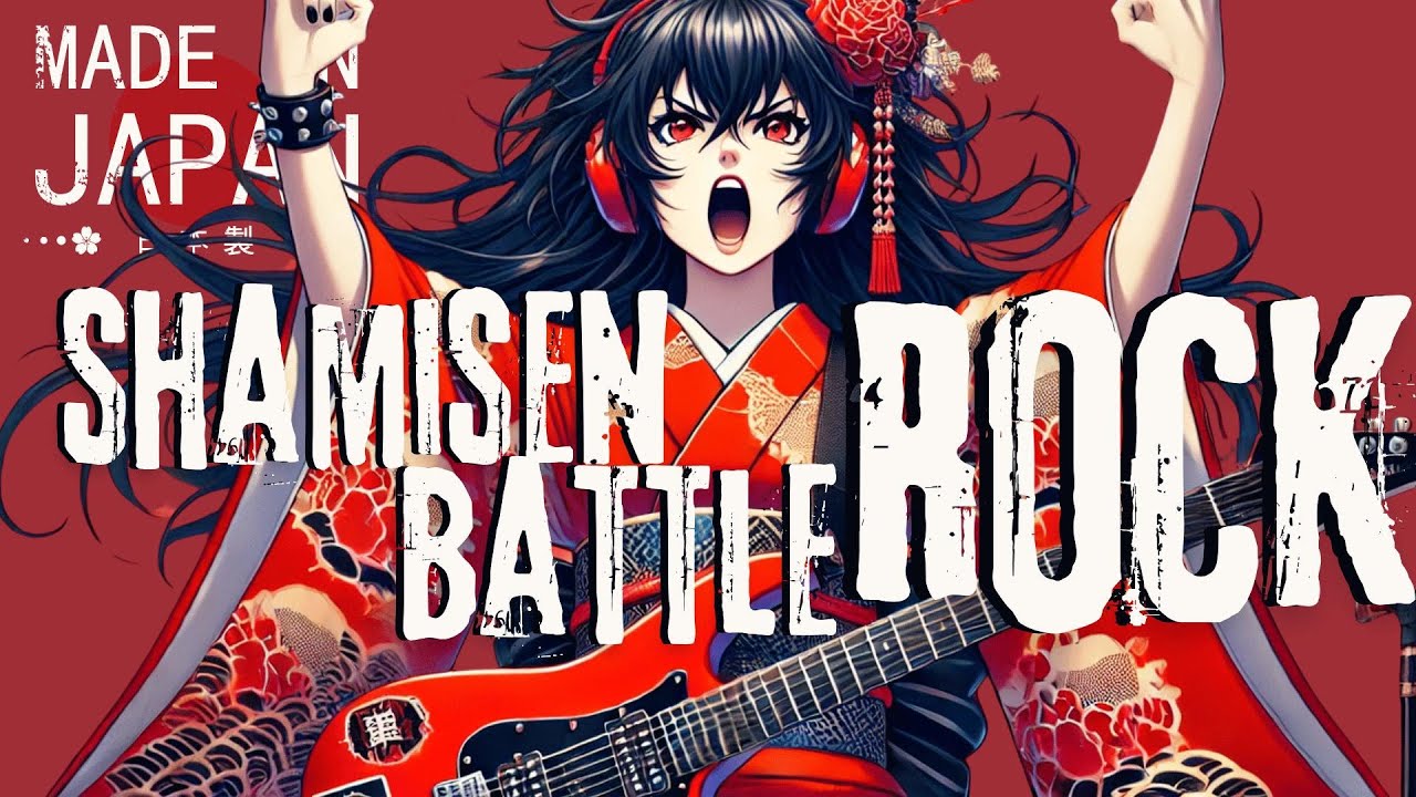 Shamisen Battle Rock | Japanese Perfect BGM for Study, Sleep, Work, and Gaming