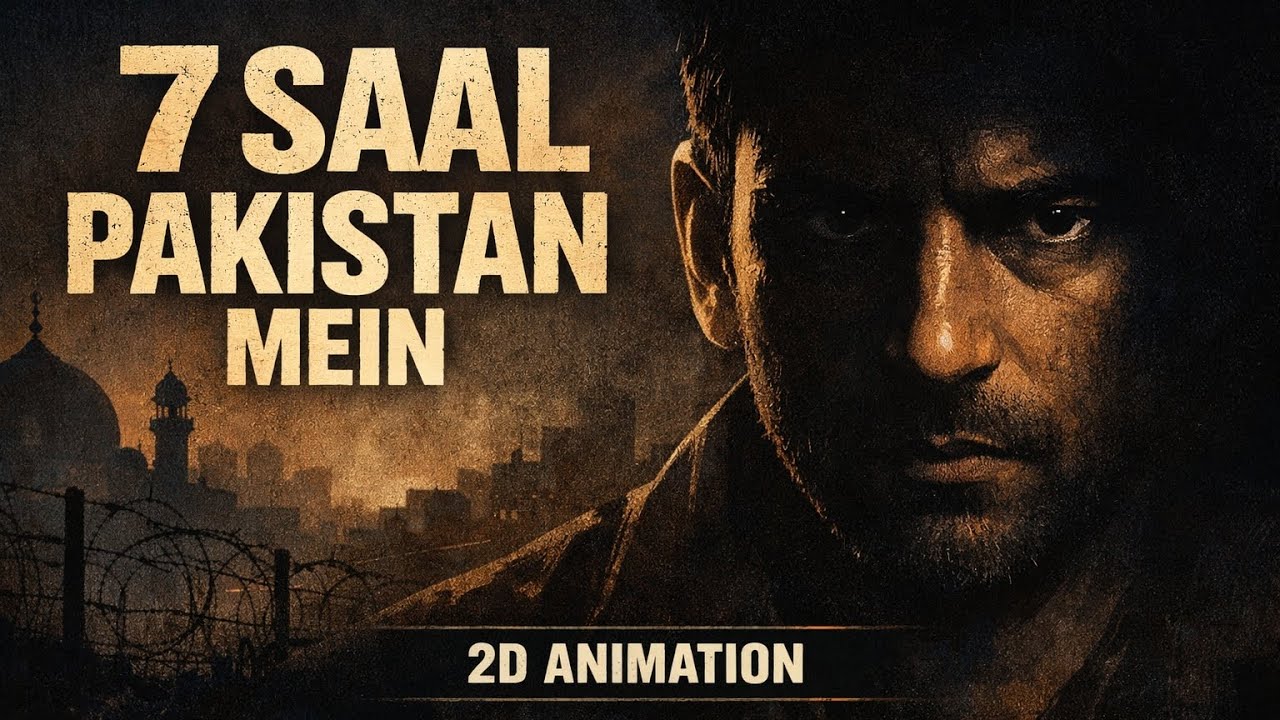 7 Saal Dushman Desh Mein | Indian Spy Ki Sachi Kahani | 2D Animation @anidoc28 