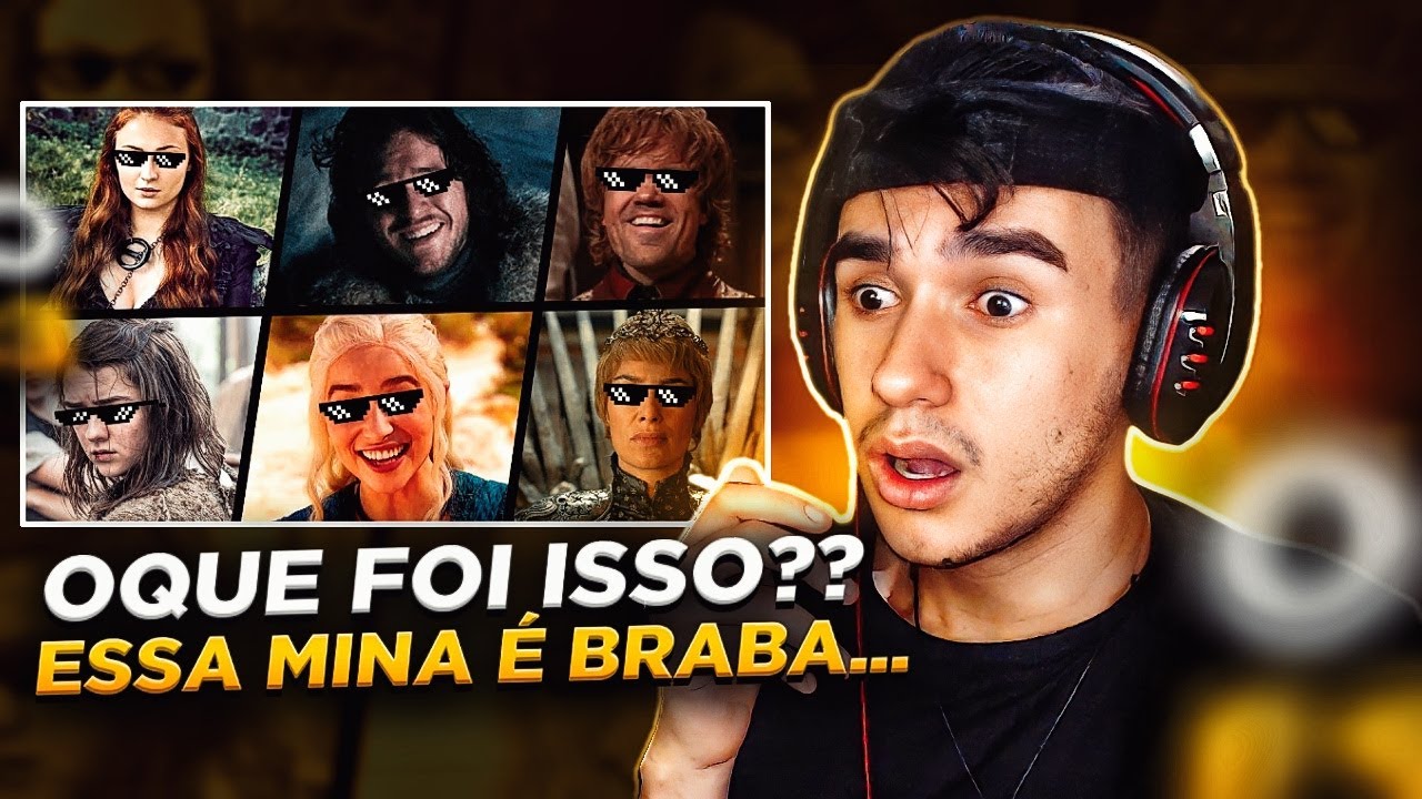 REACT - AS MELHORES TIRADAS E MITAGENS DE GAME OF THRONES