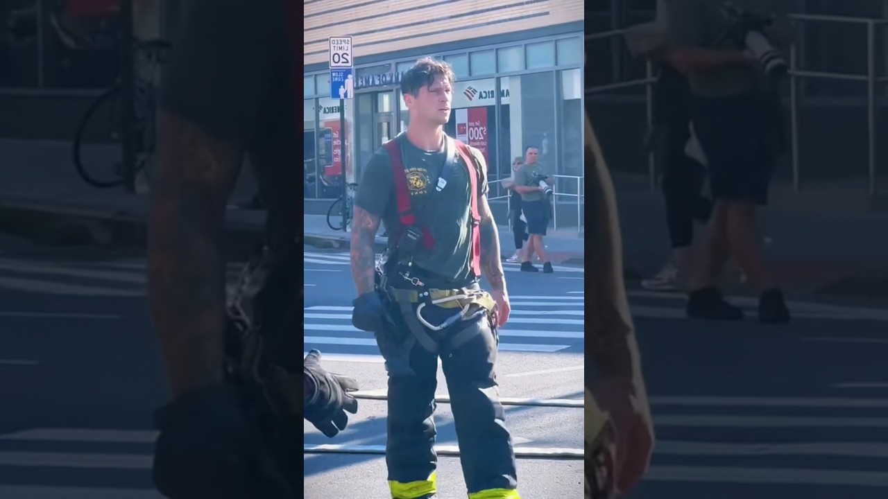 Fire Simulation, Firefighters Demonstrate Rapid Response 💪 #firefighter  #training #fighter