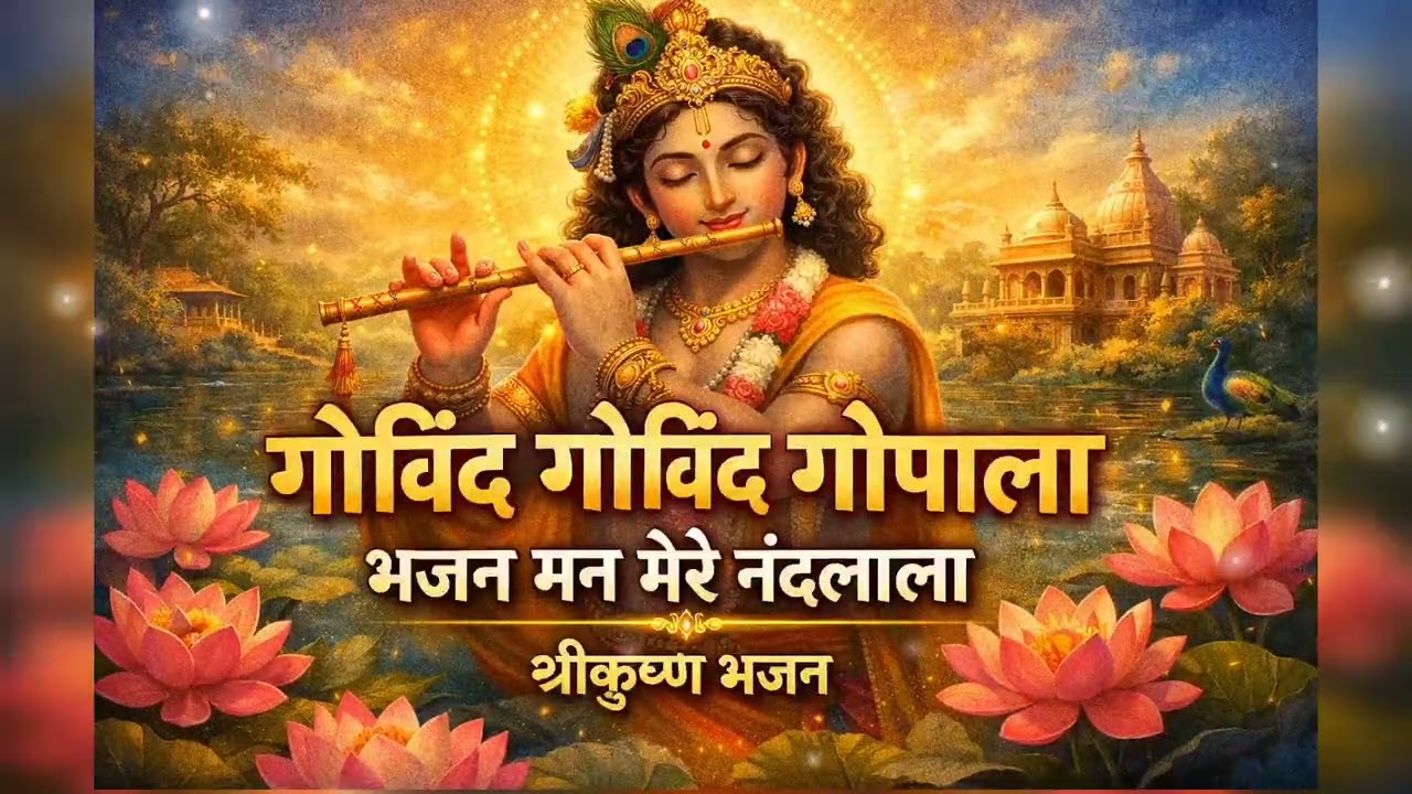 गोविंद गोविंद गोपाला | भजन मन मेरे नंदलाला | Shri Krishna Bhajan | Govind Gopala Bhajan