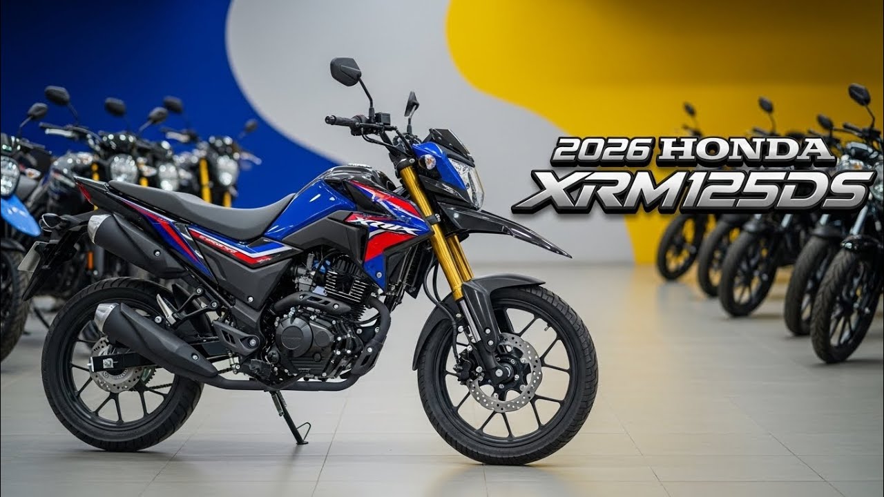 Новый Honda XRM125DS 2026 года – более мощный и эффективный: полный обзор. НАКОНЕЦ-ТО! ОФИЦИАЛЬНЫ...