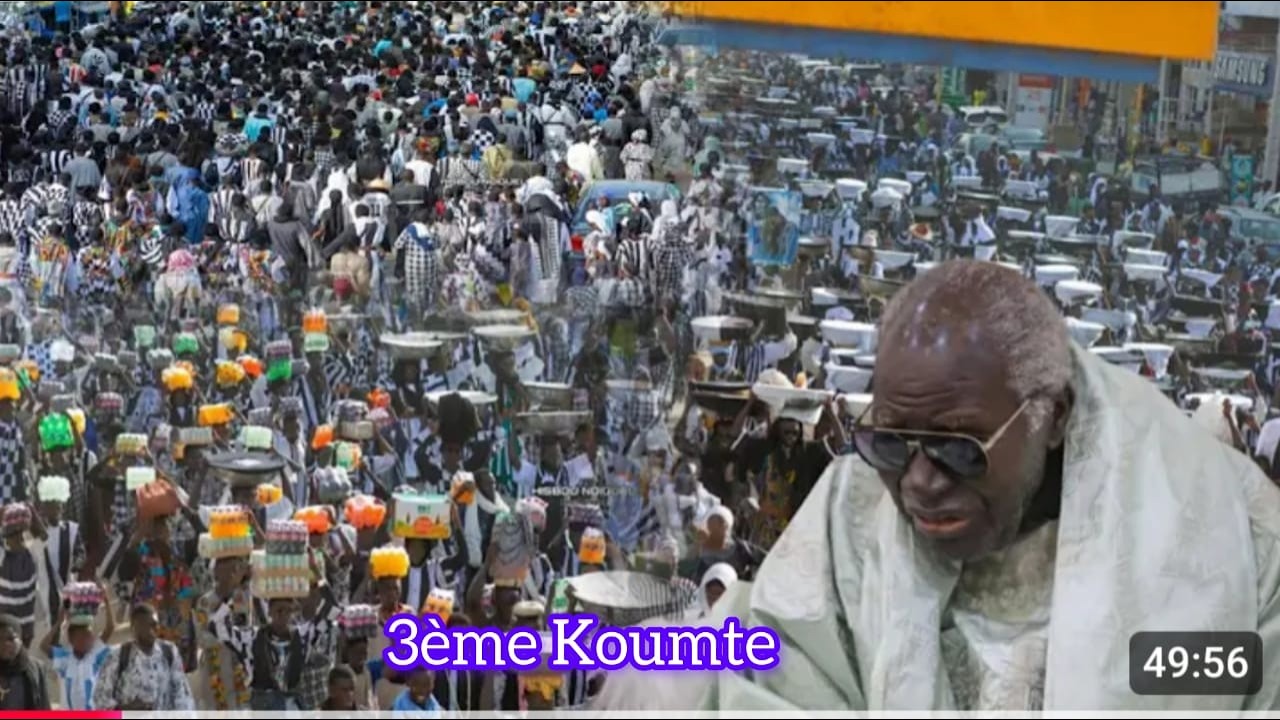 🔴3ème Koumte Ndogou Khalif General Des Baye Fall Touba DIANATOU MAHWA Baye fall ga