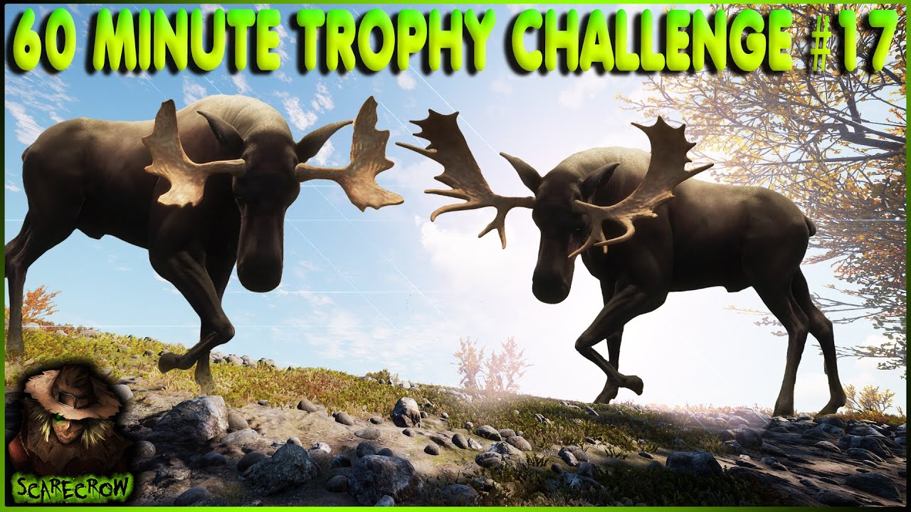 DOUBLE MELANISTIC MOOSE! 60 Minutes Trophy Challenge Episode #17! Call of the wild