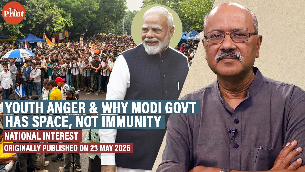 What #NationalInterest said on youth anger & argued why Modi govt has space, not immunity