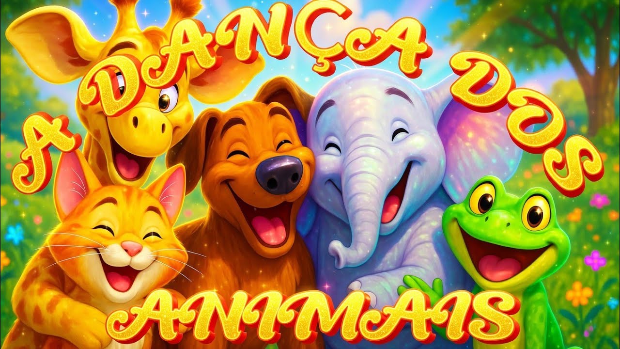 Música A Dança Dos Animais. Venha Pular junto nessa Alegria.