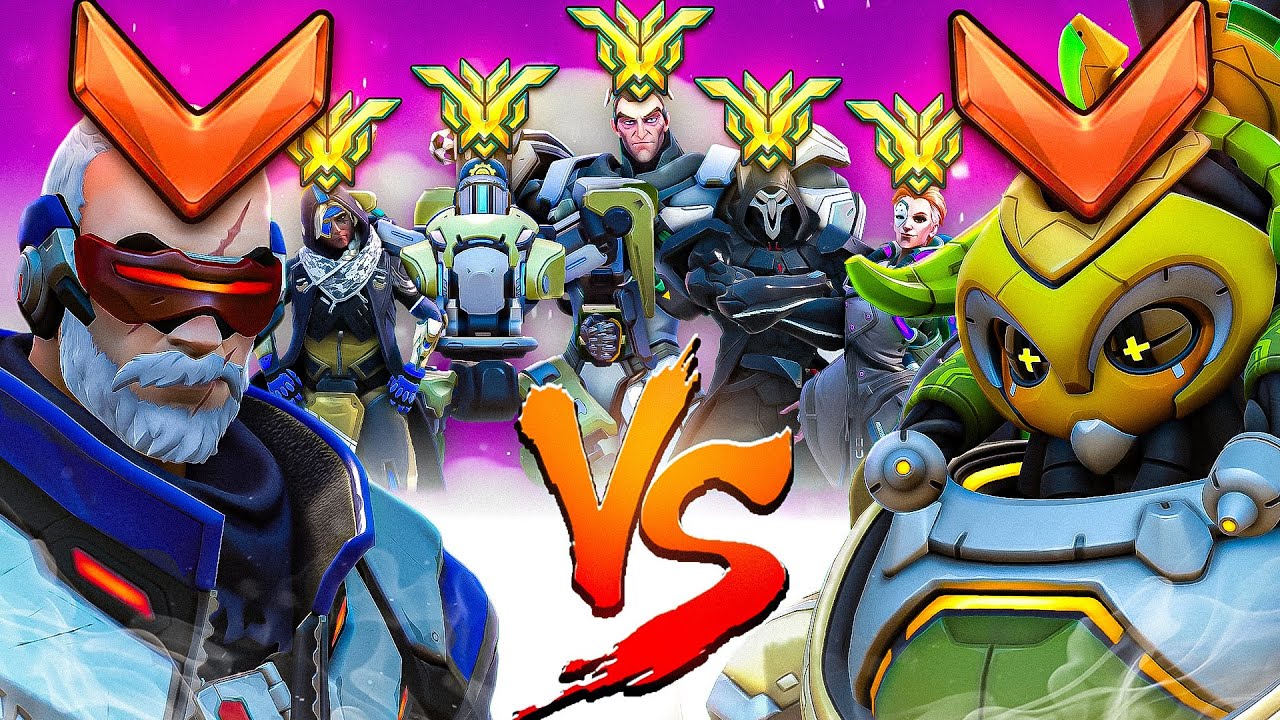 2 BUFFED Bronzes vs 5 GRANDMASTERS - WHO WINS?!