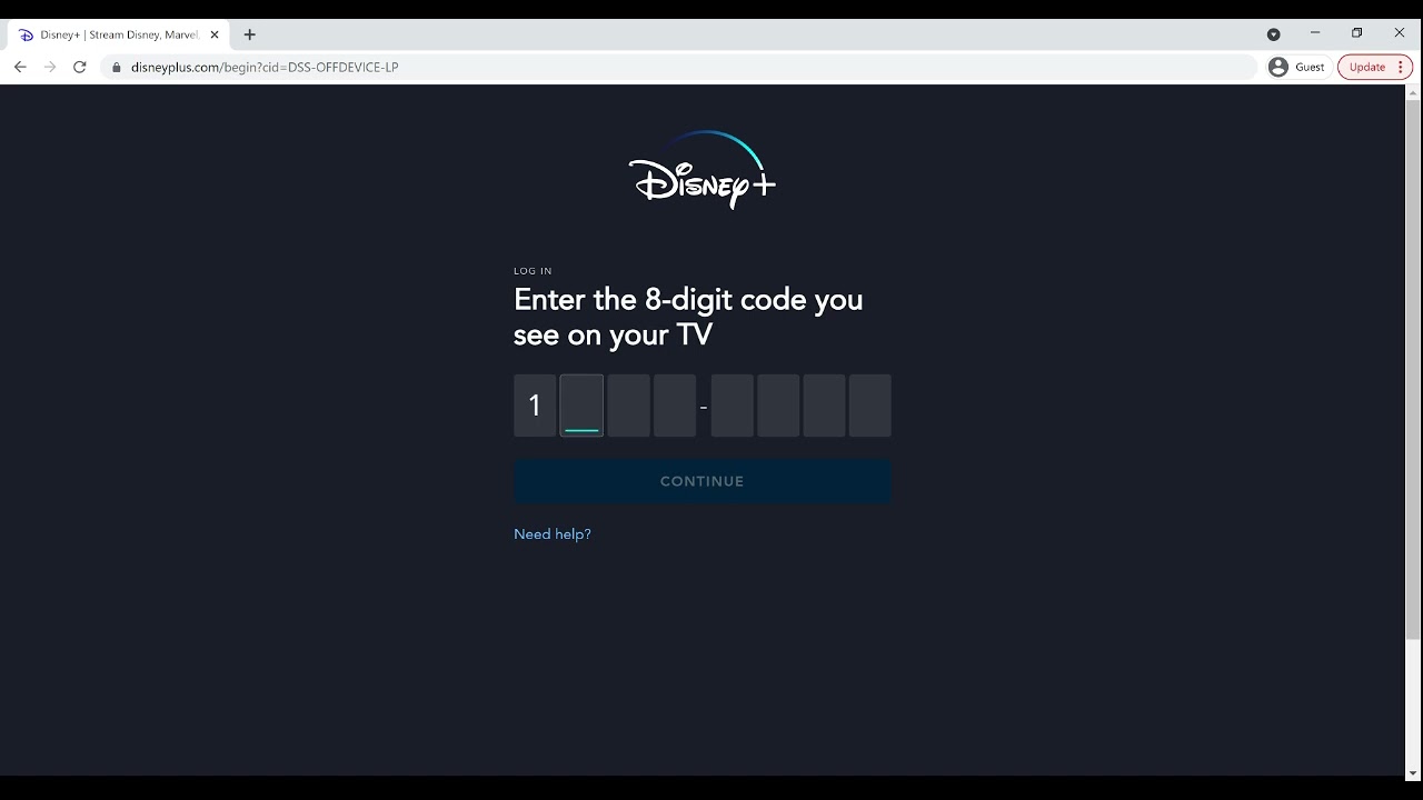 How to Activate Disney Plus: A Screenshare of using disneyplus com begin