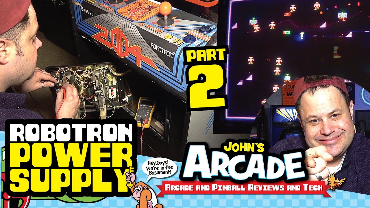 Williams Robotron Arcade Switching Power Supply Adapter install - Part #2