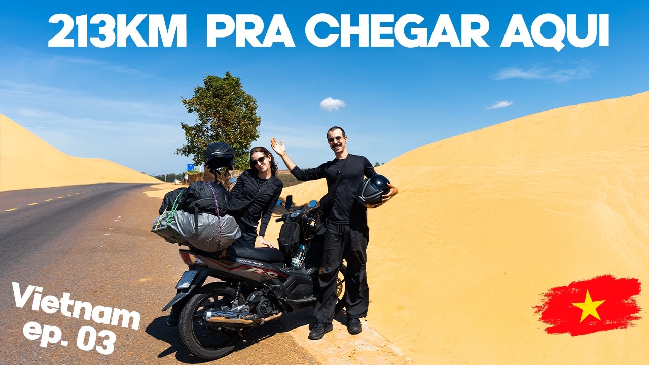 Uma INSANA VIAGEM DE MOTO pelo VIETNAM