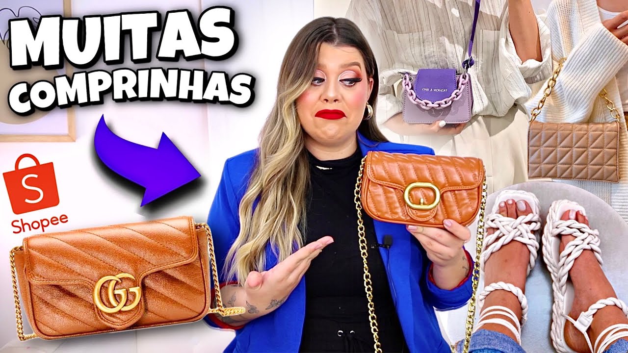 Comprinhas *SHEIN* & *SHOPEE* || Bolsas, Sandálias e muito MAIS