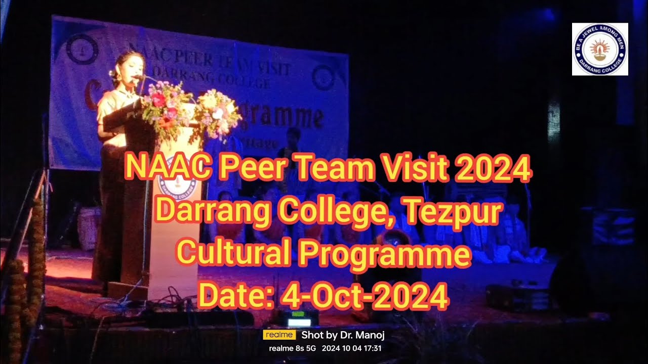 Cultural Programme: NAAC Peer Team Visit 2024, Darrang College, Tezpur