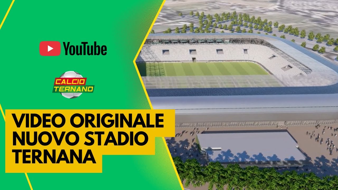 Ternana, il video originale del futuro stadio dei rossoverdi
