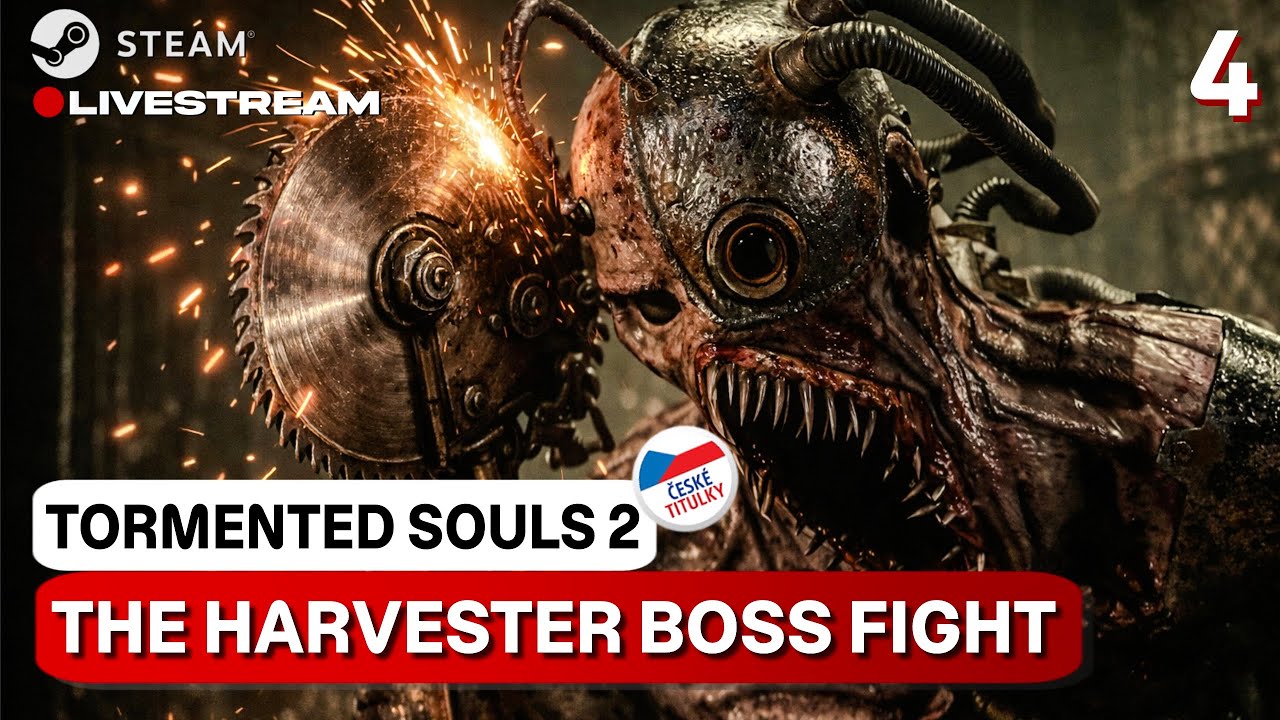 🔴TORMENTED SOULS 2 | Já ti ukážu, jak se harpunuje! | LIVE STREAM - PART 4