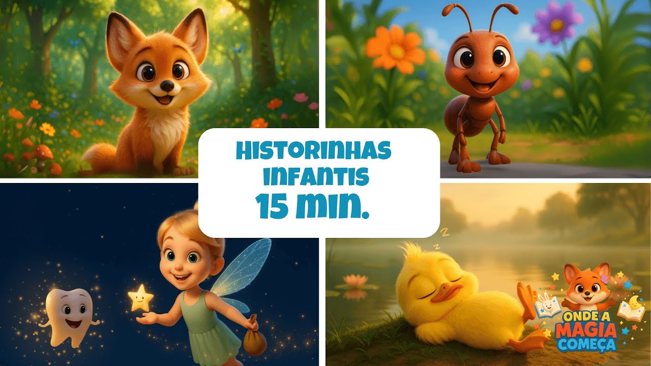15 Minutos de Historinhas Infantis|  História Para Dormir #historiainfantil  #historinhasparadormir