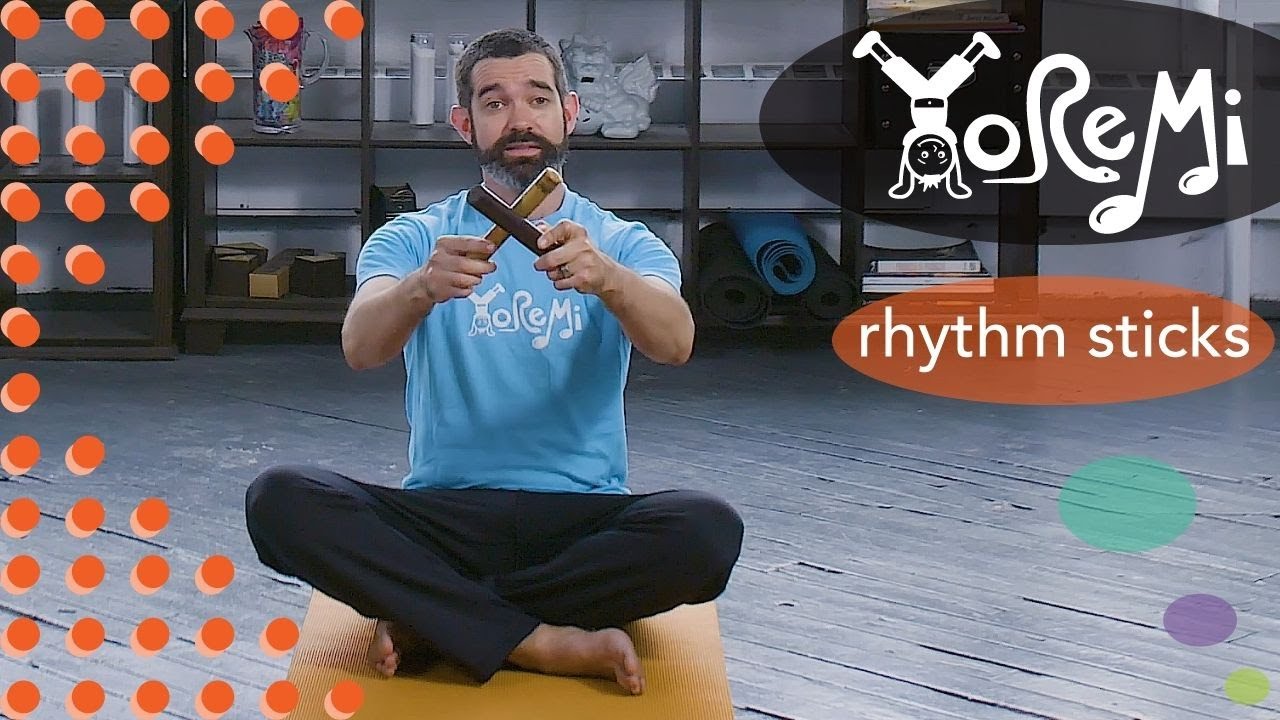 Rhythm Sticks (Musical Education) | Kids Music, Yoga and Mindfulness with Yo Re Mi