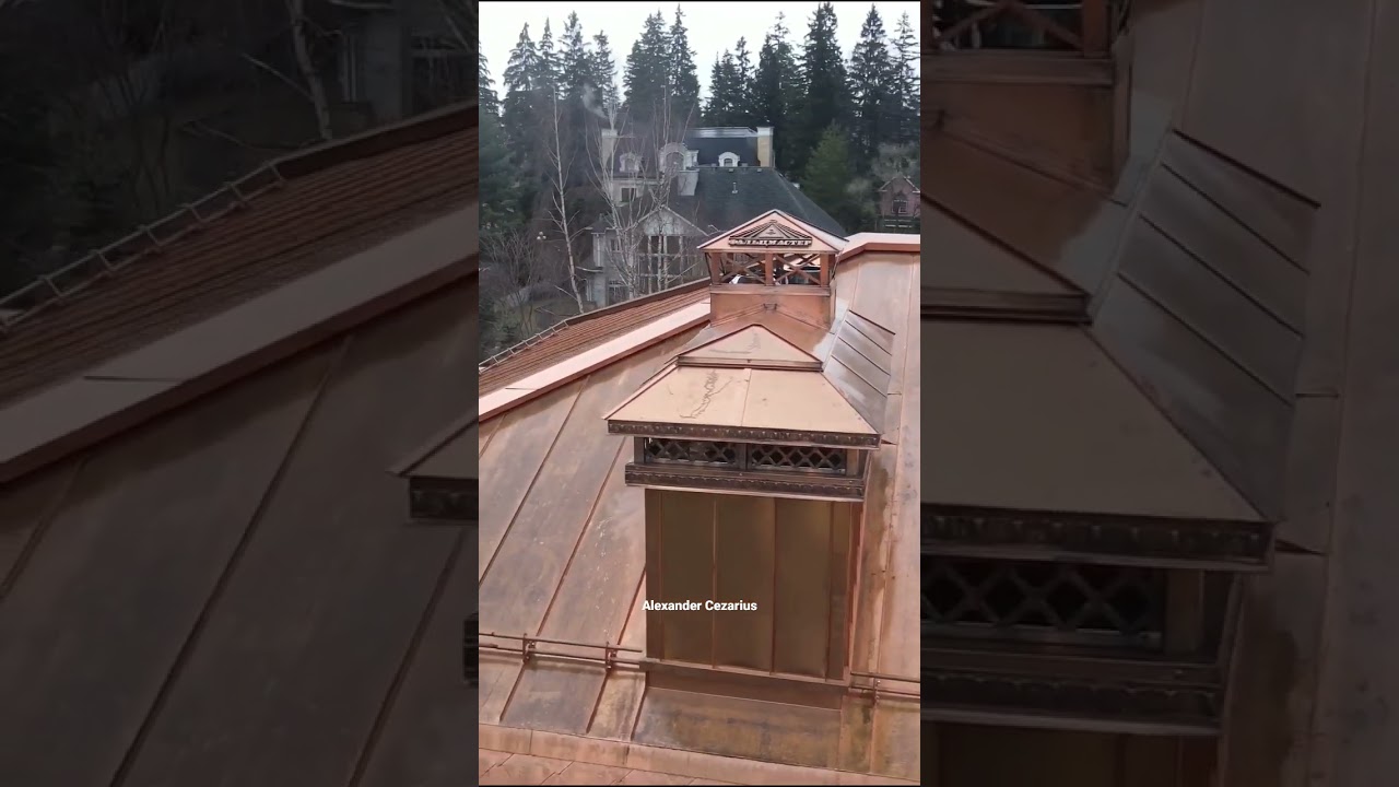 Amazing copper work! 🔥 #shorts #roof #roofer #roofing #roofershelper #copper #metal #craftsman