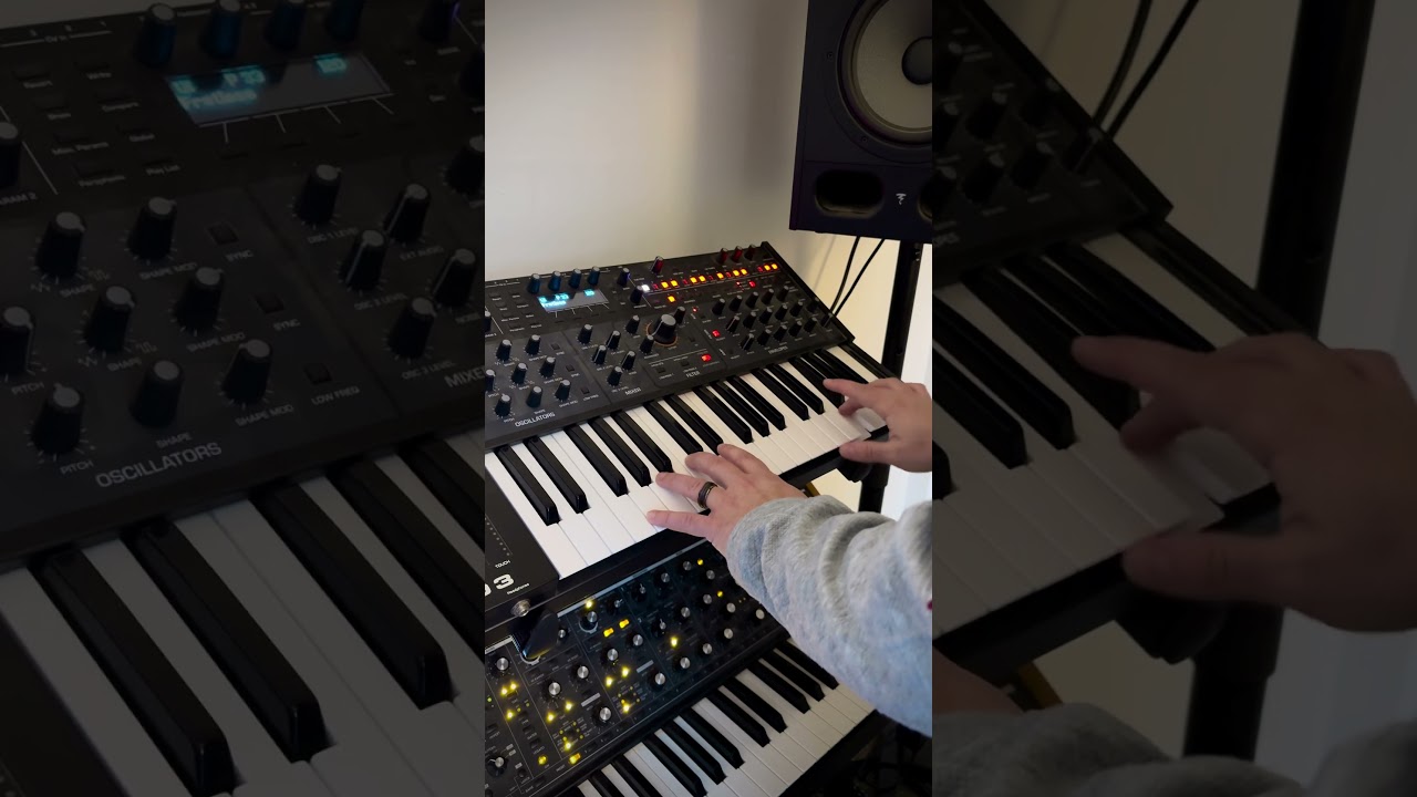 migrating my tiktoks day 19 #synthesizer #psychedelicrock #lofi #synthwave