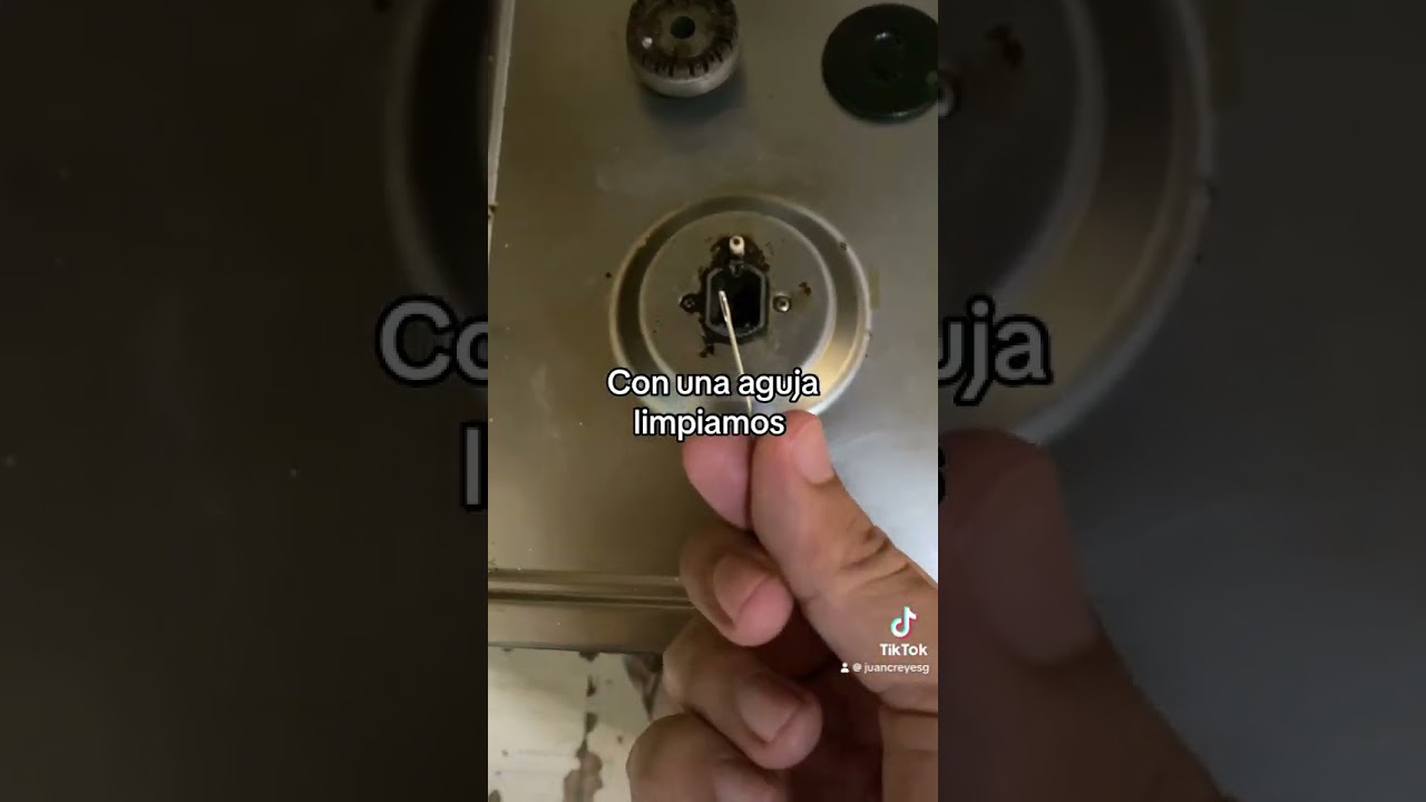 C&oacute;mo reparar tus quemadores #quemadores #cocina #quemador