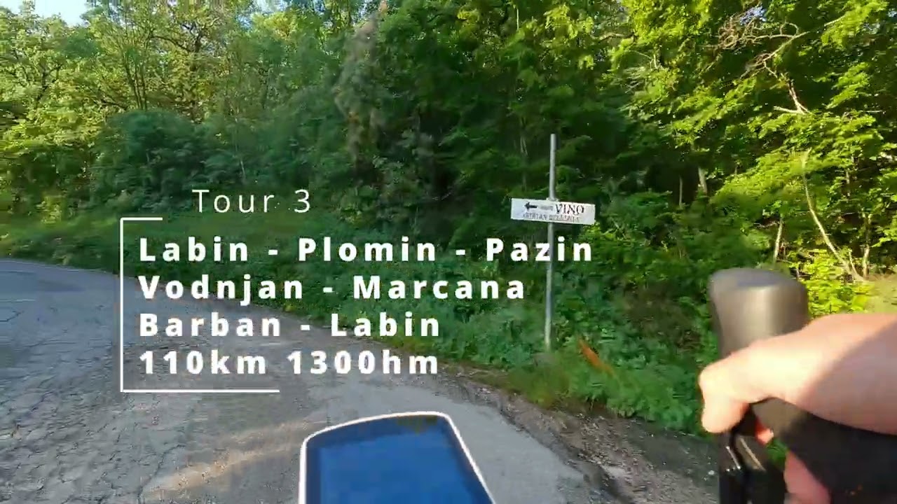 Kroatien Istrien - Rennradtouren 4K