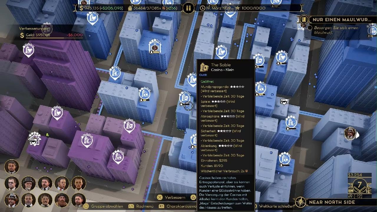 Empire of Sin Cops bestochen und im Polizeiladen gekauft