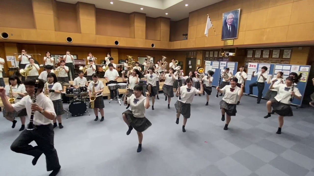 『サウスポー』岡山学芸館高校 吹奏楽部 【イケてるブラバンなう!!】