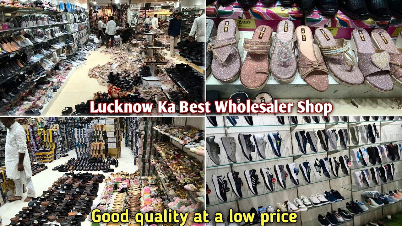 Shoes & Slippers Wholesale Market Lucknow | Retailers Ke Liye Sasta Saamaan ! 