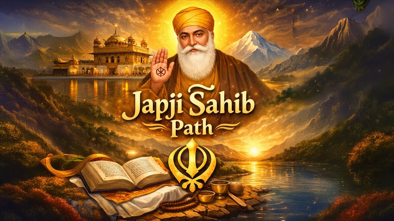 Japji Sahib Path | Morning Nitnem | Gurbani Paath | Peace & Positivity
