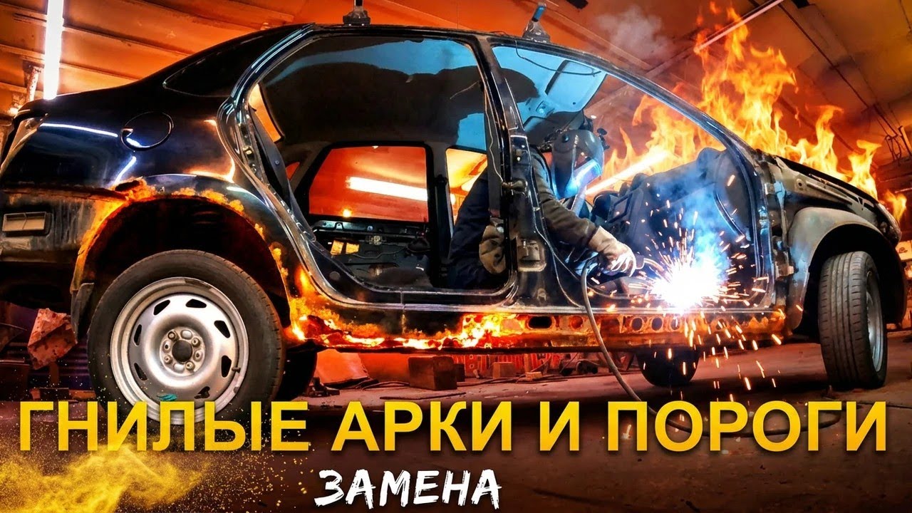 🔧 Не начинай сварку порогов и арок, пока не увидишь это видео!