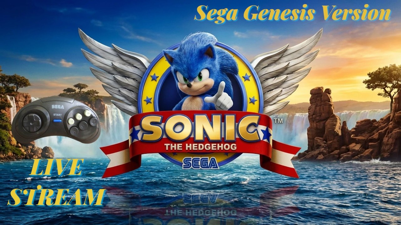 LANJUT HINGGA SAHUR - SONIC THE HEDGEHOG 1 - SEGA GENESIS VERSION