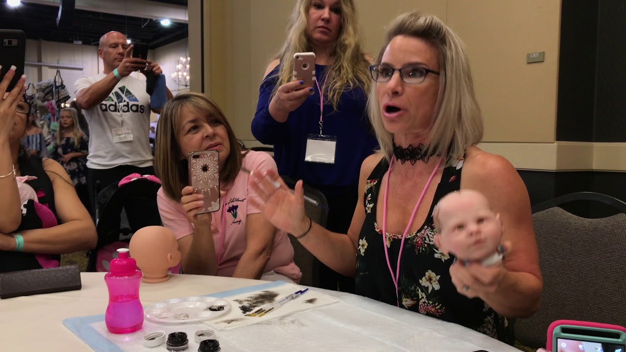 Reborn Hair Painting With Evon Nather