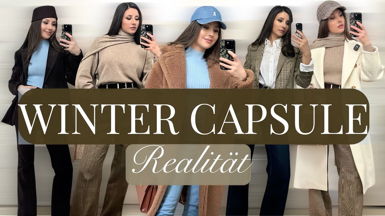 🚫KEIN AUSMISTEN: Winter Outfits aus meiner ECHTEN Capsule Wardrobe 2026 | Was ich wirklich trage