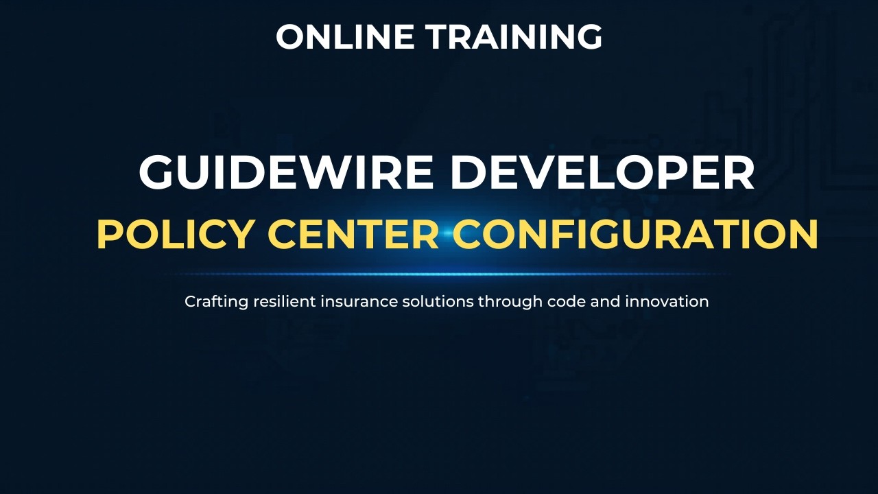 Guidewire Developer Policy center | configuration | Integration |