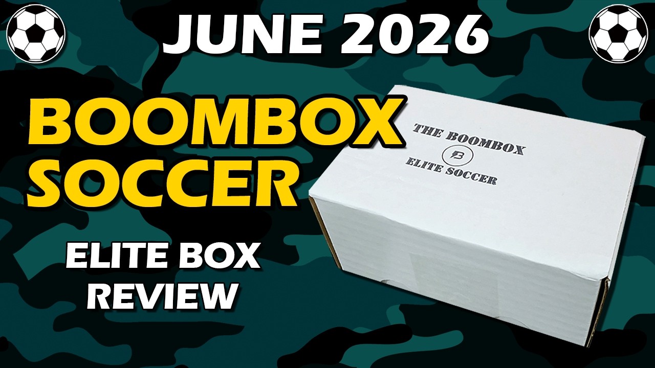 Обзор набора Soccer ELITE Boombox за июнь 2026 года (переупаковка Panini & Topps Hobby)