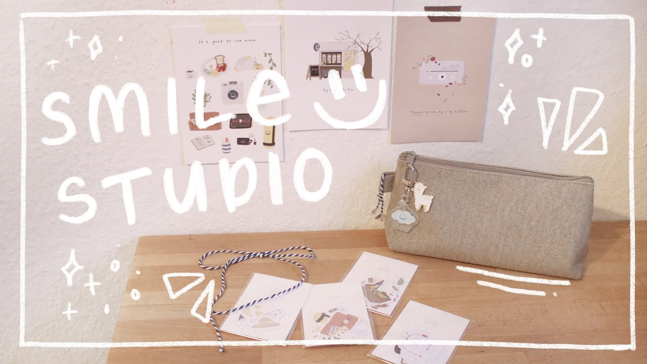 smile studio stationery haul :)