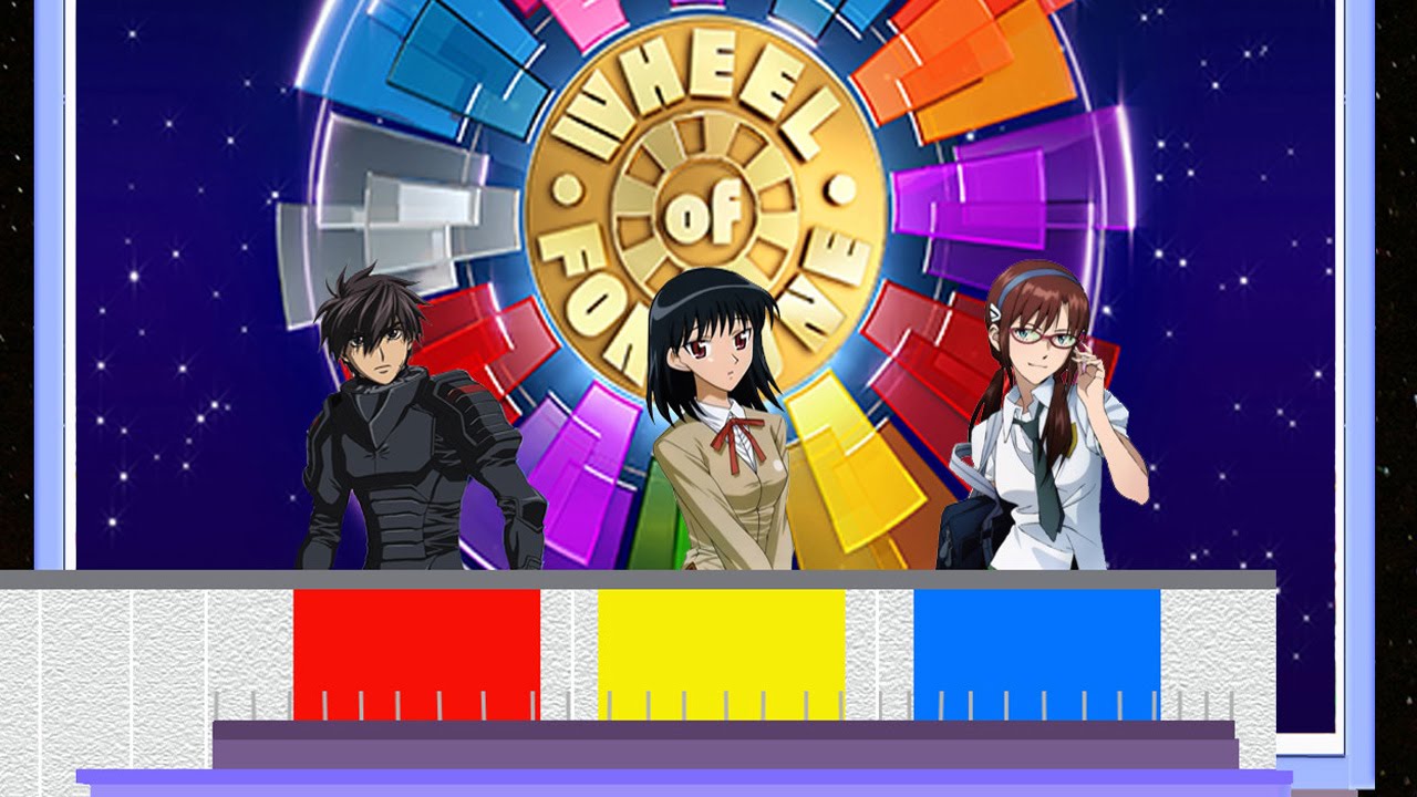 Wheel of Fortune Anime Style