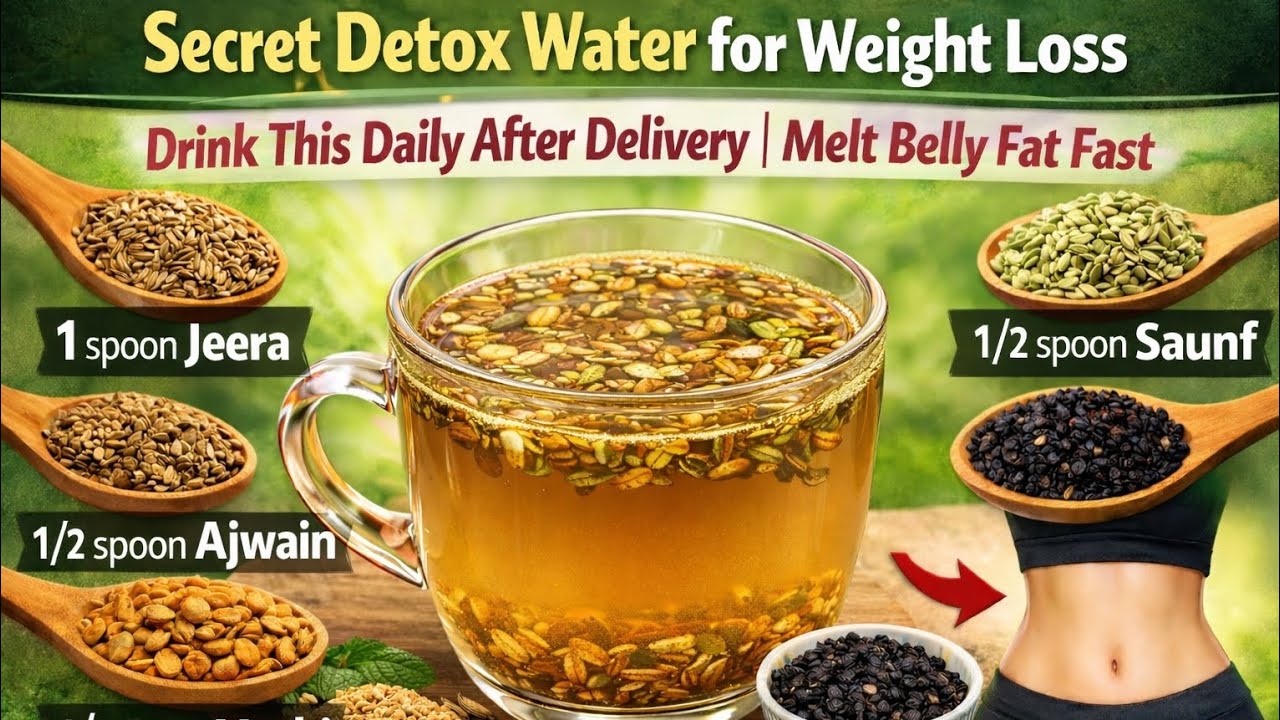 I Tried The Best Detox Water For Weight Loss | How to loose belly fat